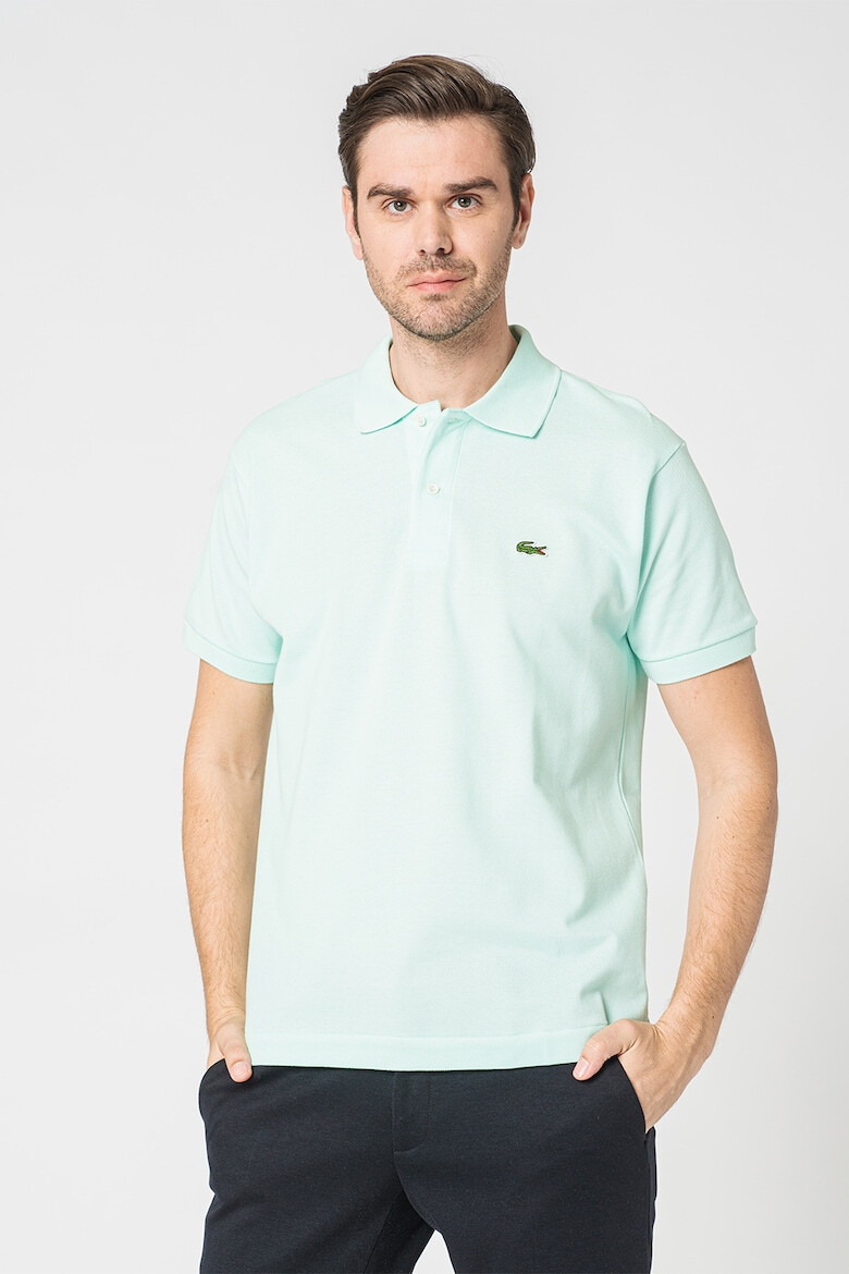 Lacoste Tricou polo din pique cu logo mic brodat - Pled.ro