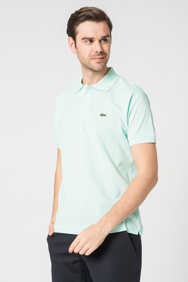 Lacoste Tricou polo din pique cu logo mic brodat - Pled.ro