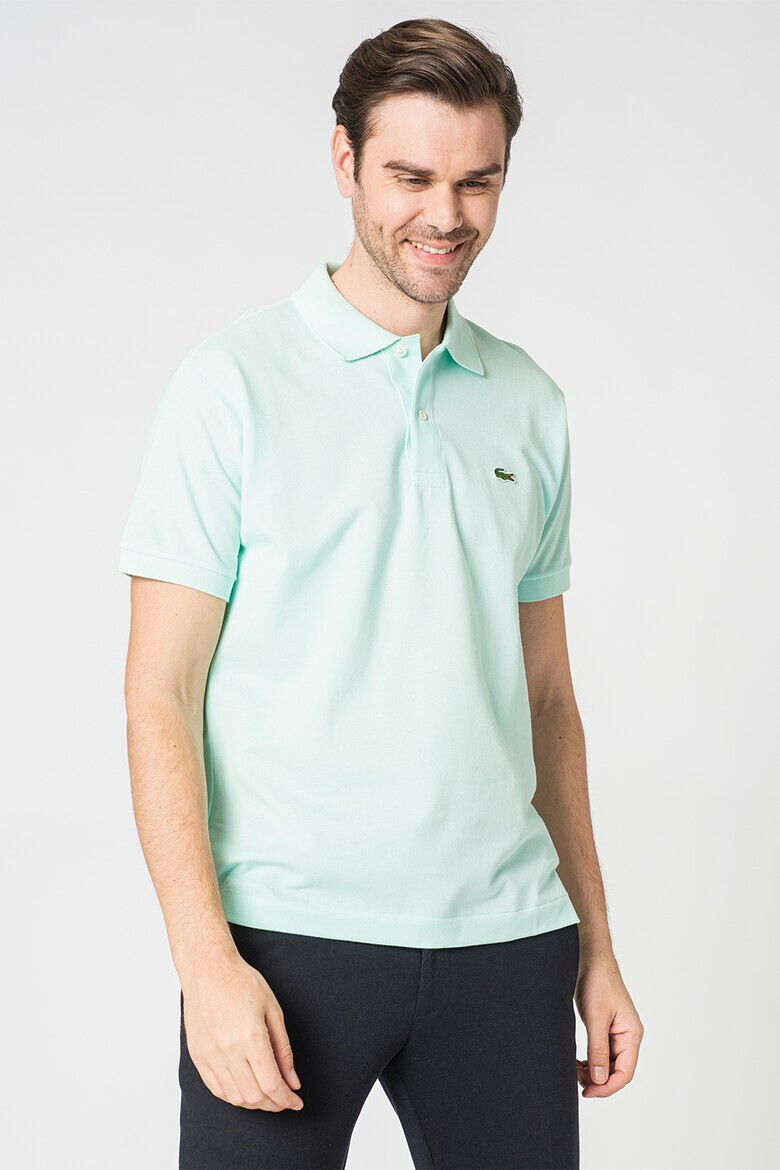 Lacoste Tricou polo din pique cu logo mic brodat - Pled.ro