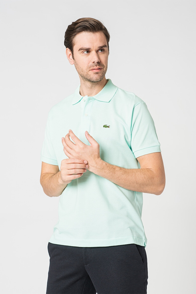 Lacoste Tricou polo din pique cu logo mic brodat - Pled.ro