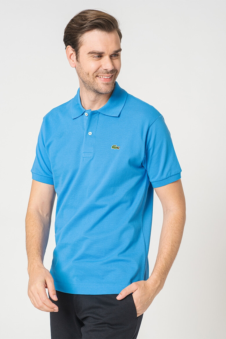 Lacoste Tricou polo din pique cu logo mic brodat - Pled.ro