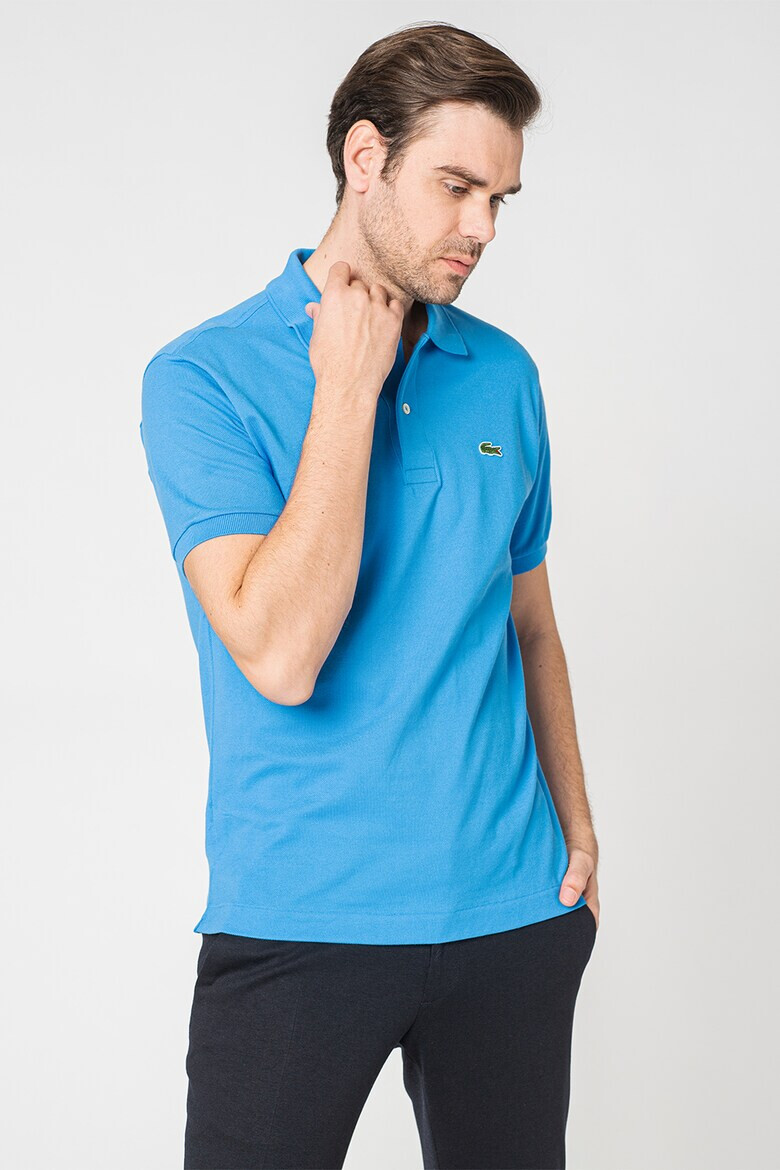 Lacoste Tricou polo din pique cu logo mic brodat - Pled.ro