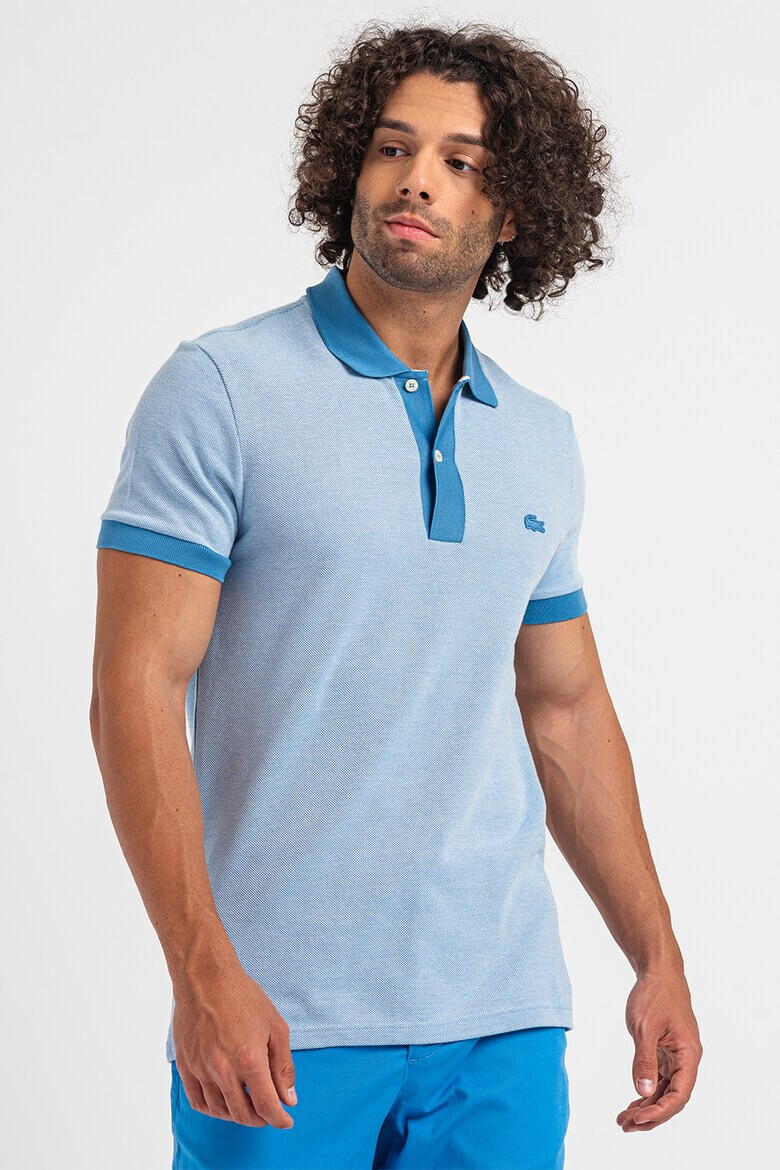 Lacoste Tricou polo regular fit cu aspect pique - Pled.ro