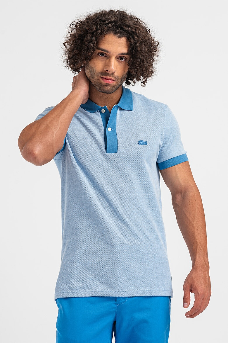 Lacoste Tricou polo regular fit cu aspect pique - Pled.ro