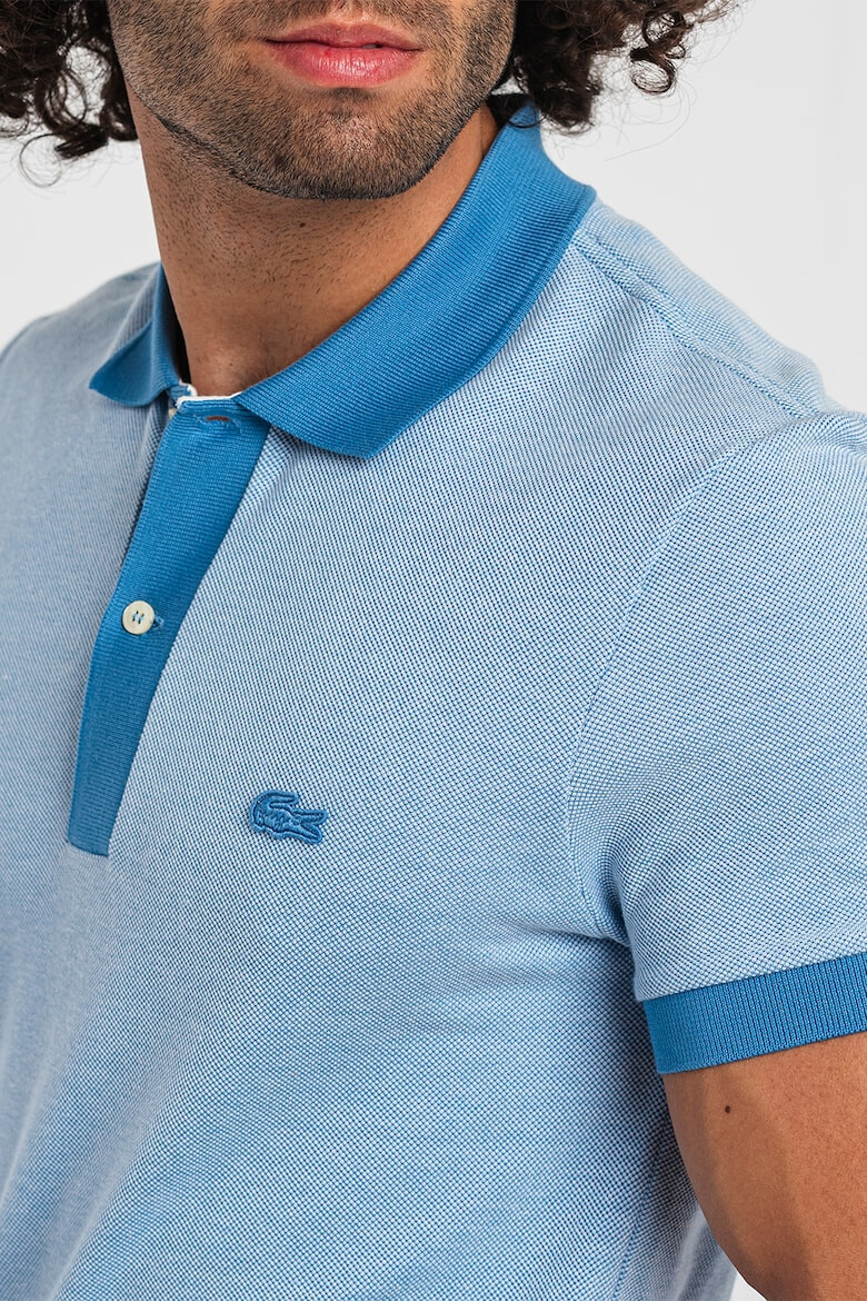 Lacoste Tricou polo regular fit cu aspect pique - Pled.ro