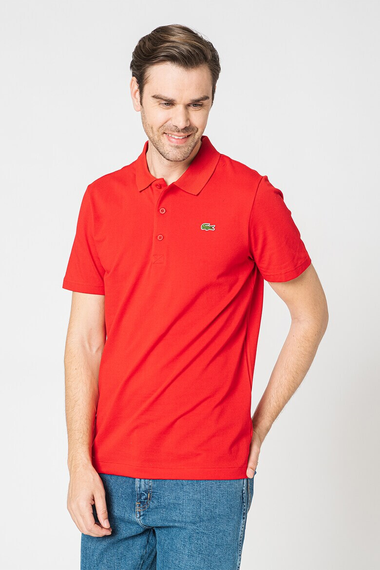 Lacoste Tricou polo regular fit cu logo brodat pe piept - Pled.ro