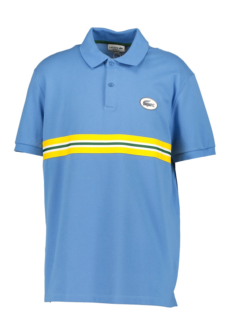 Lacoste Tricou polo regular fit cu model in dungi - Pled.ro