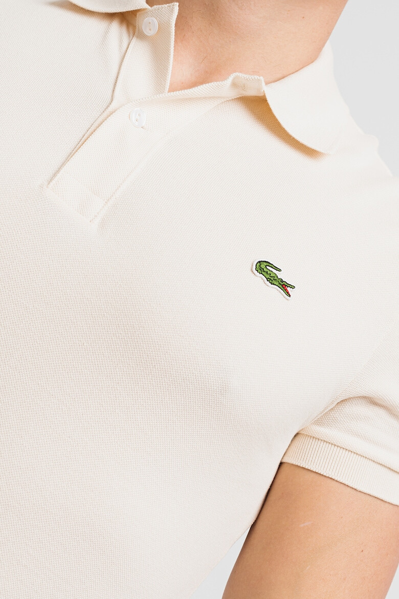 Lacoste Tricou polo slim fit cu model pique - Pled.ro