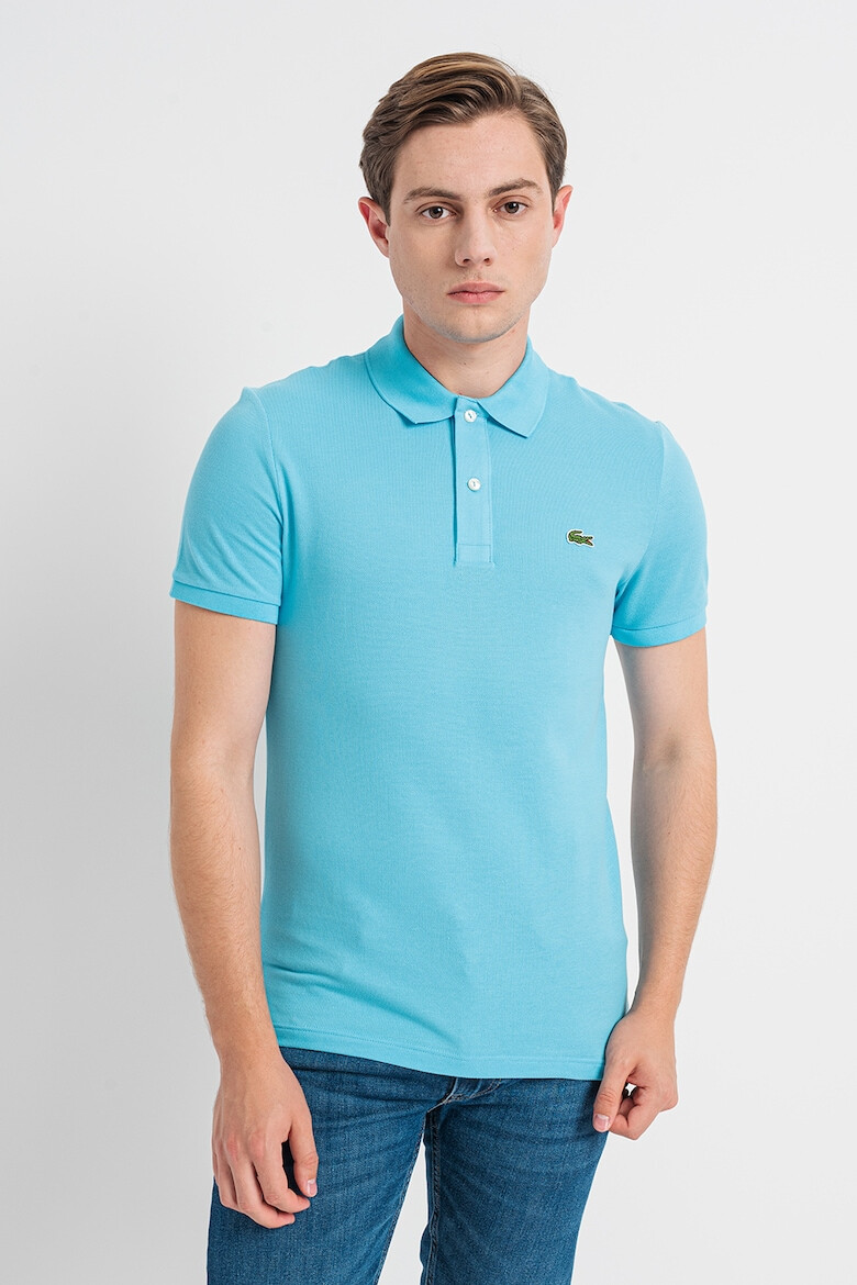 Lacoste Tricou polo slim fit de bumbac pique - Pled.ro