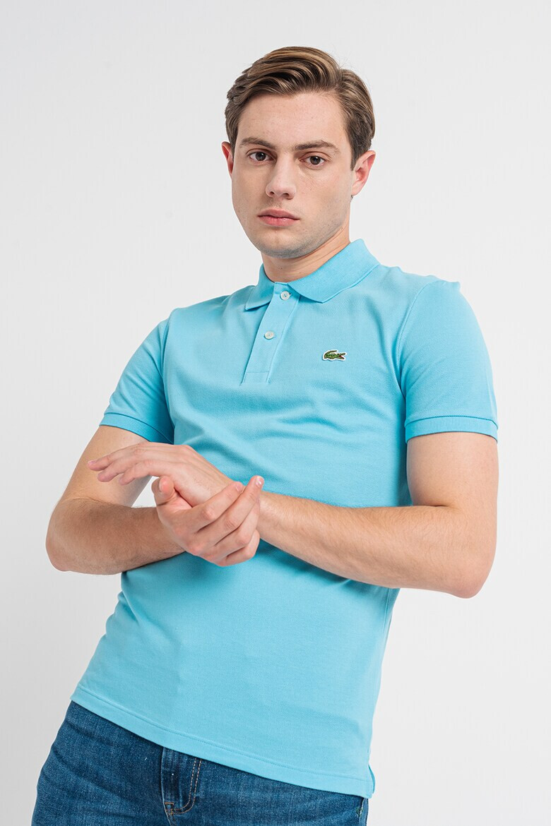 Lacoste Tricou polo slim fit de bumbac pique - Pled.ro