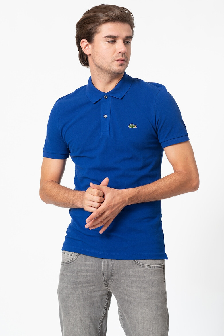 Lacoste Tricou polo slim fit din material pique 1 - Pled.ro