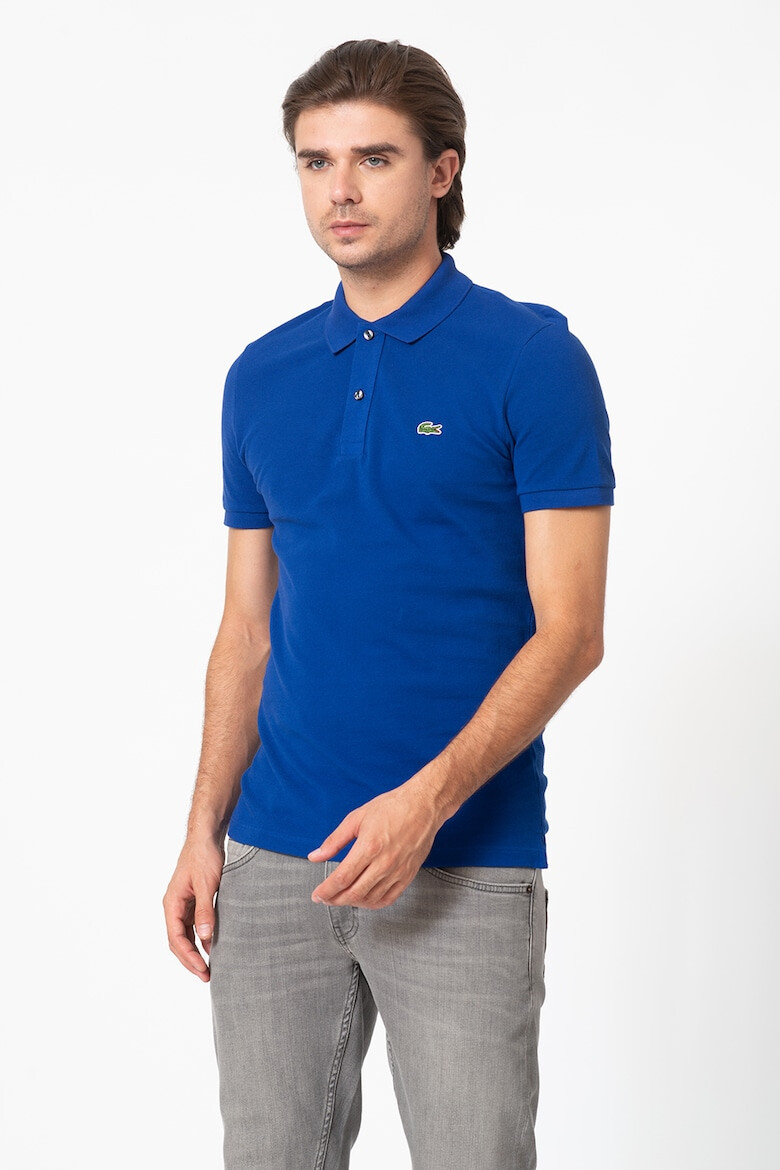 Lacoste Tricou polo slim fit din material pique 1 - Pled.ro