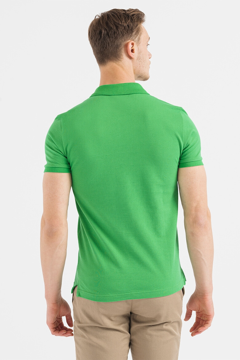 Lacoste Tricou polo slim fit din material pique - Pled.ro