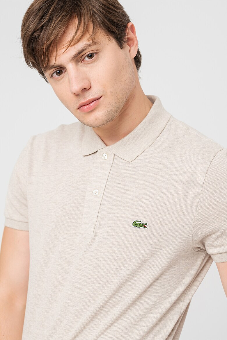 Lacoste Tricou polo slim fit din material pique - Pled.ro