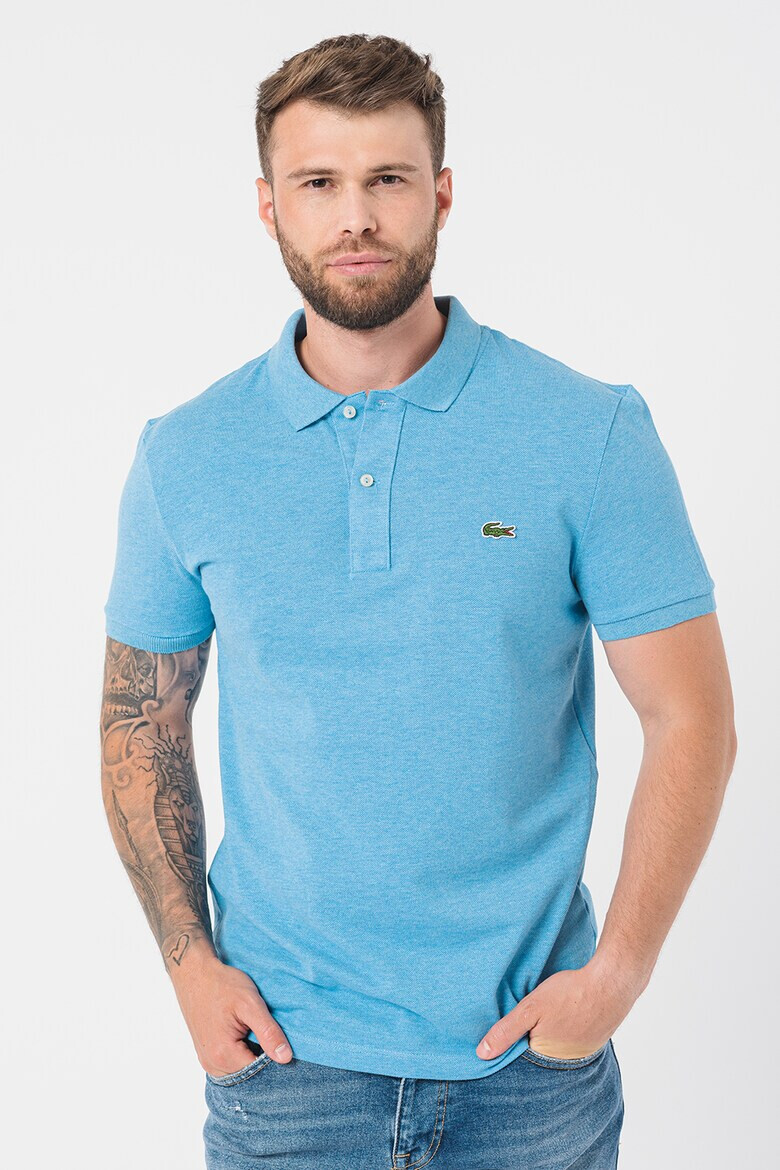 Lacoste Tricou polo slim fit din material pique - Pled.ro