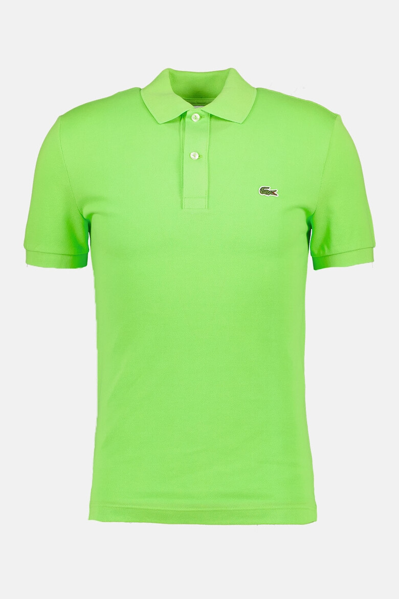 Lacoste Tricou polo slim fit din material pique - Pled.ro