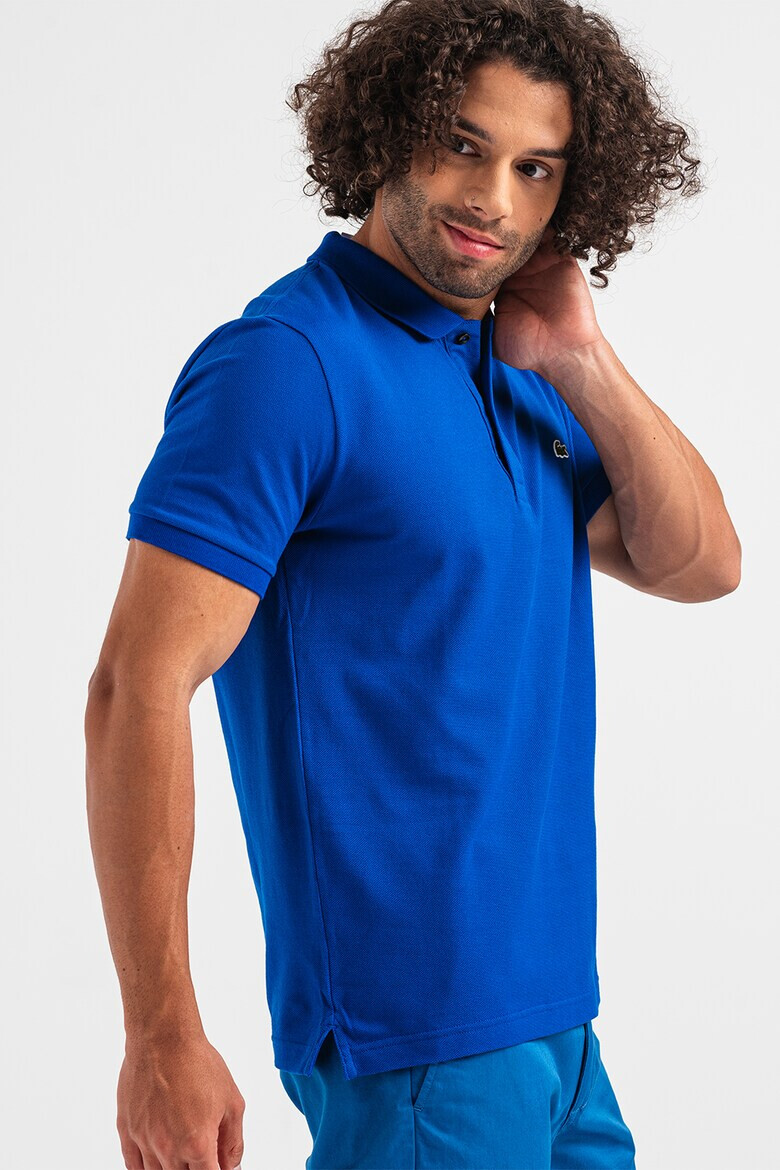 Lacoste Tricou polo slim fit din material pique - Pled.ro