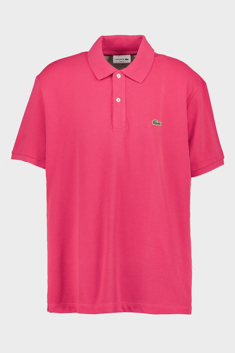 Lacoste Tricou polo slim fit din material pique - Pled.ro