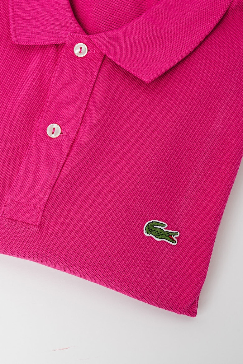 Lacoste Tricou polo slim fit din material pique - Pled.ro