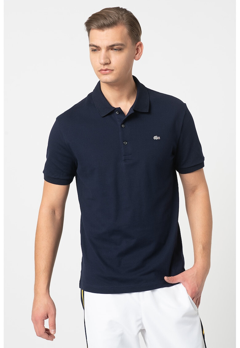 Lacoste Tricou polo slim fit din material pique 4 - Pled.ro