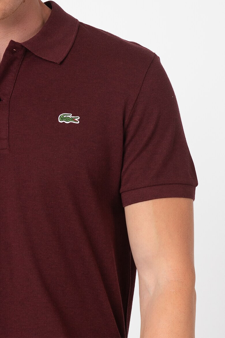 Lacoste Tricou polo slim fit din pique cu logo brodat - Pled.ro