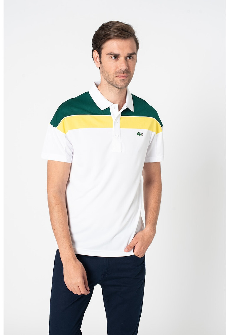 Lacoste Tricou polo termoregulator din material pique - Pled.ro