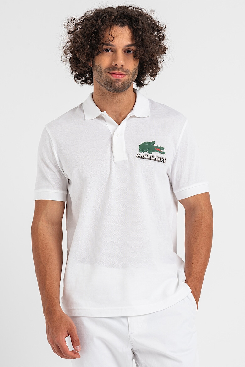 Lacoste Tricou polo unisex cu aplicatie logo - Pled.ro