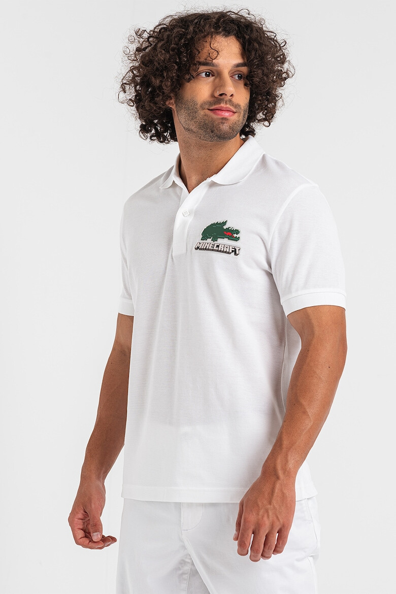 Lacoste Tricou polo unisex cu aplicatie logo - Pled.ro