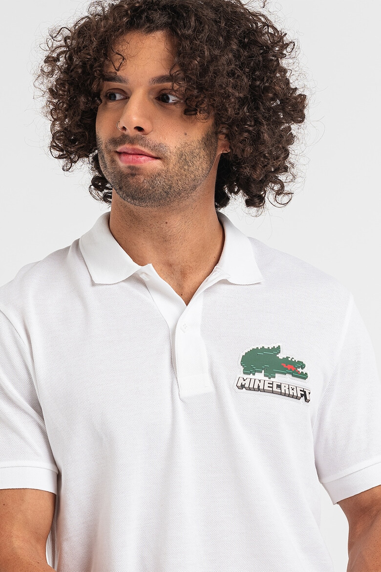 Lacoste Tricou polo unisex cu aplicatie logo - Pled.ro