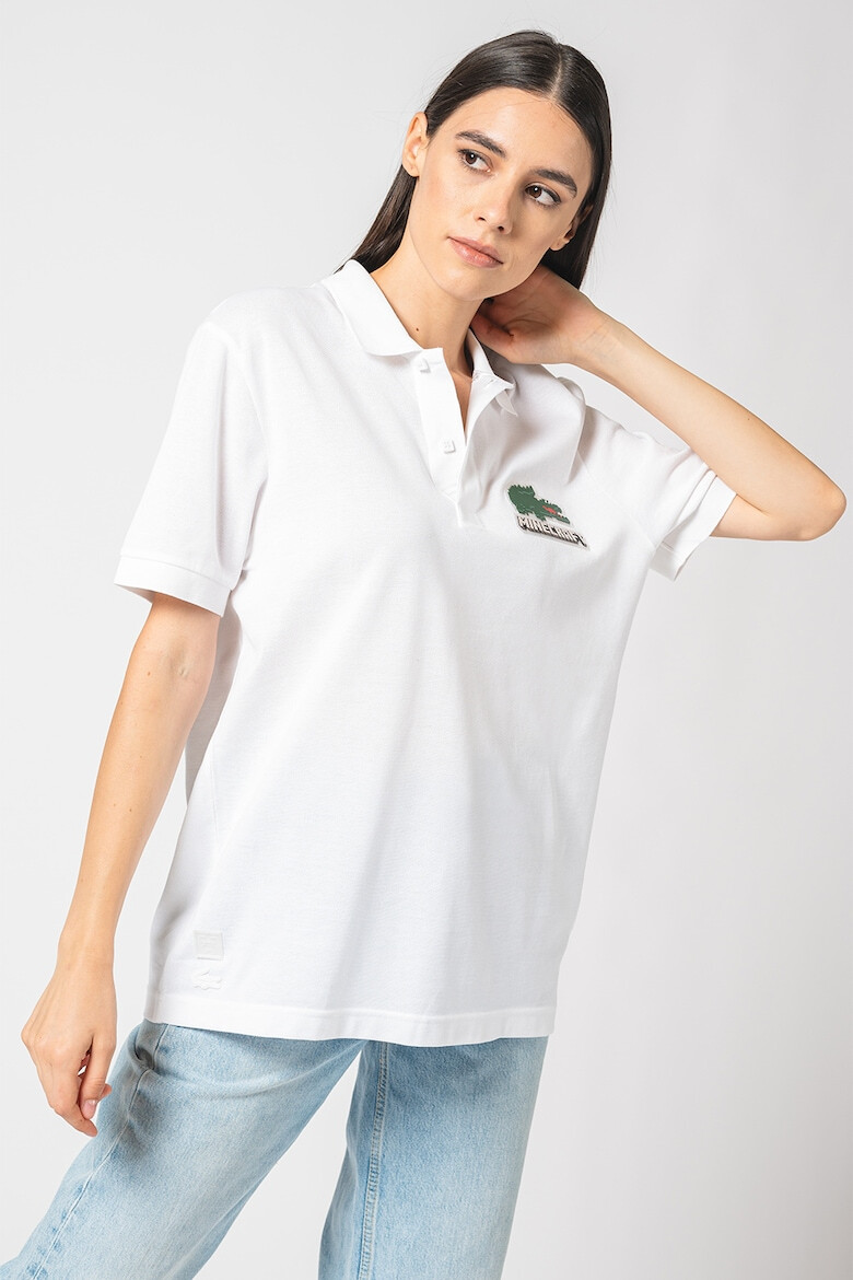 Lacoste Tricou polo unisex cu aplicatie logo - Pled.ro