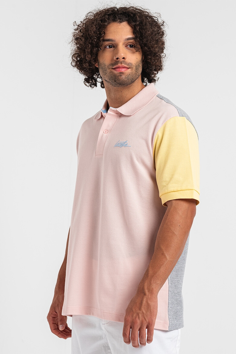 Lacoste Tricou polo unisex cu model colorblock - Pled.ro