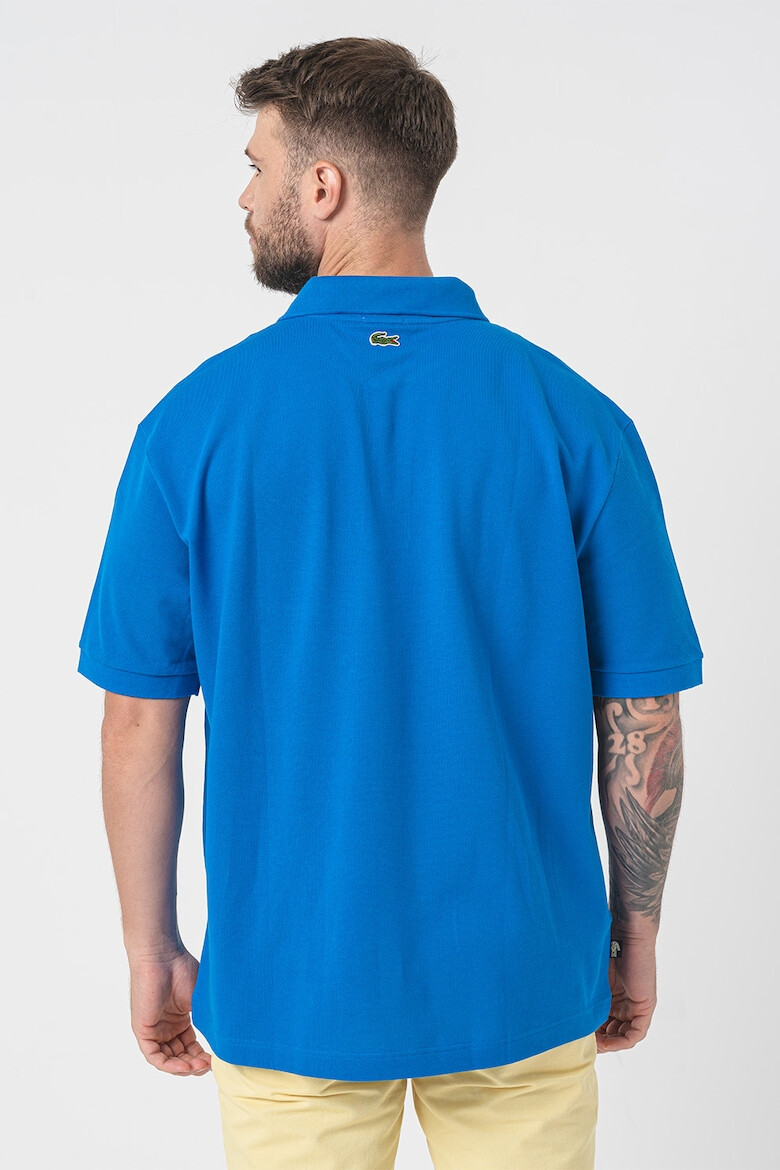 Lacoste Tricou polo unisex de bumbac cu logo si croiala lejera - Pled.ro