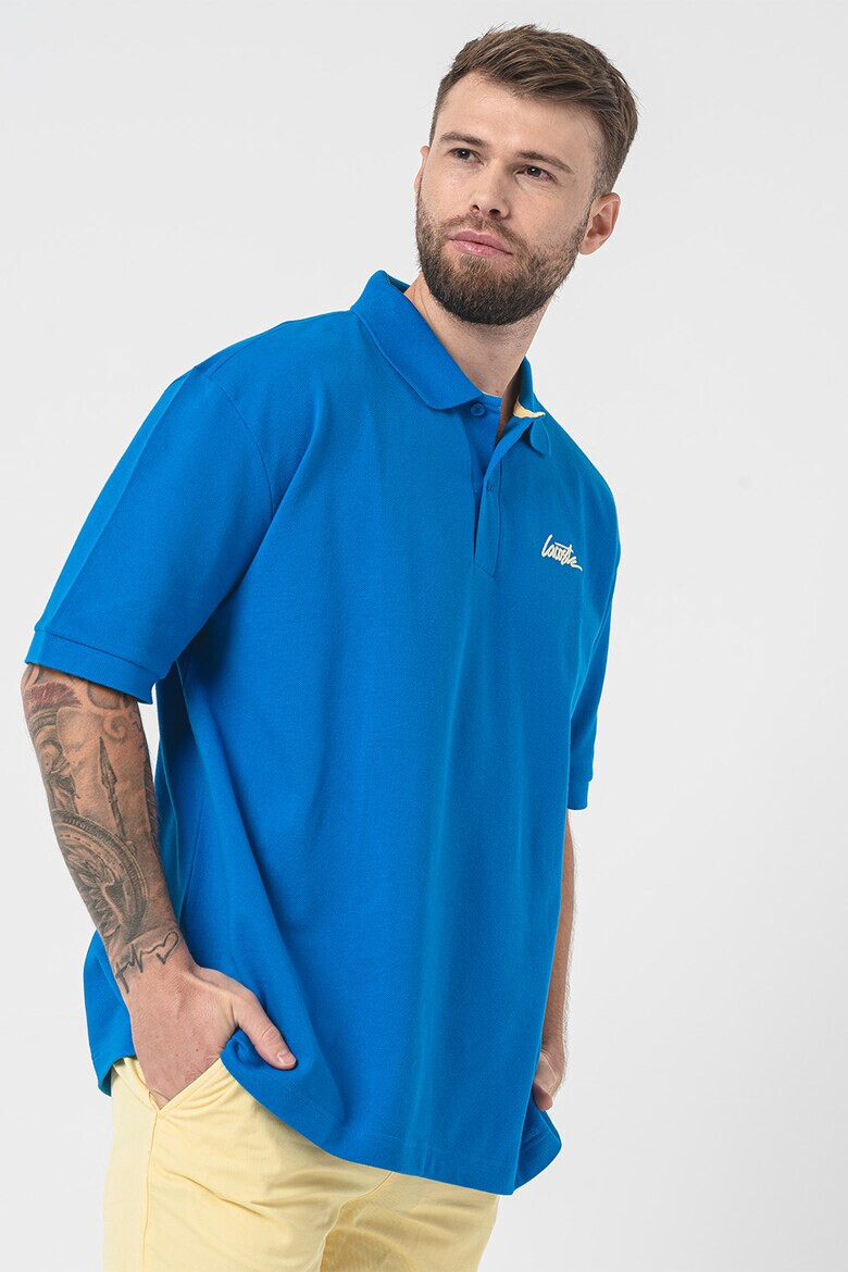 Lacoste Tricou polo unisex de bumbac cu logo si croiala lejera - Pled.ro