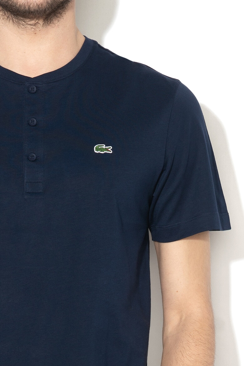 Lacoste Tricou regular fit cu aplicatie logo 1 - Pled.ro