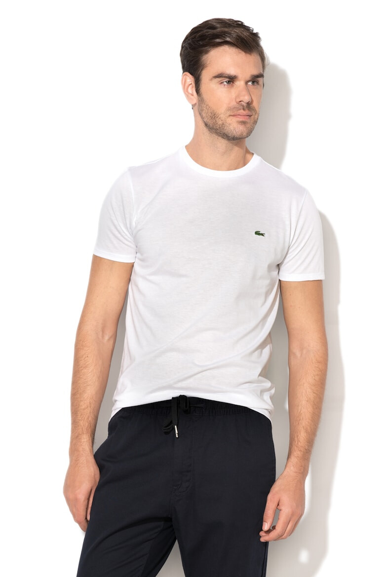 Lacoste Tricou regular fit din bumbac pima - Pled.ro