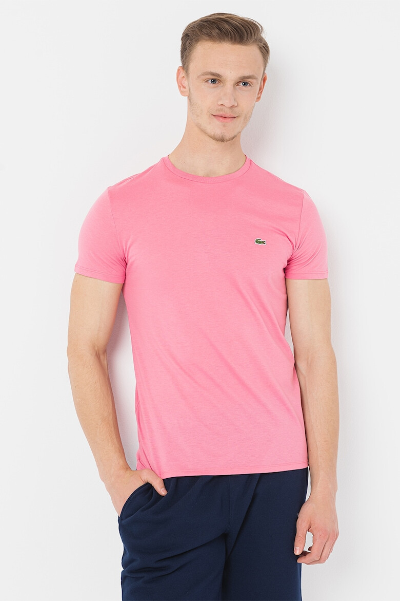 Lacoste Tricou regular fit din bumbac pima - Pled.ro