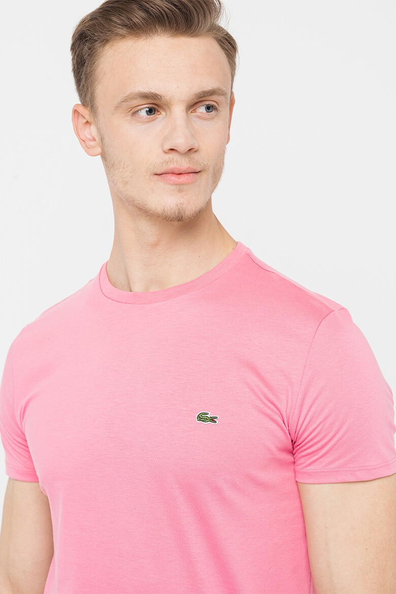 Lacoste Tricou regular fit din bumbac pima - Pled.ro