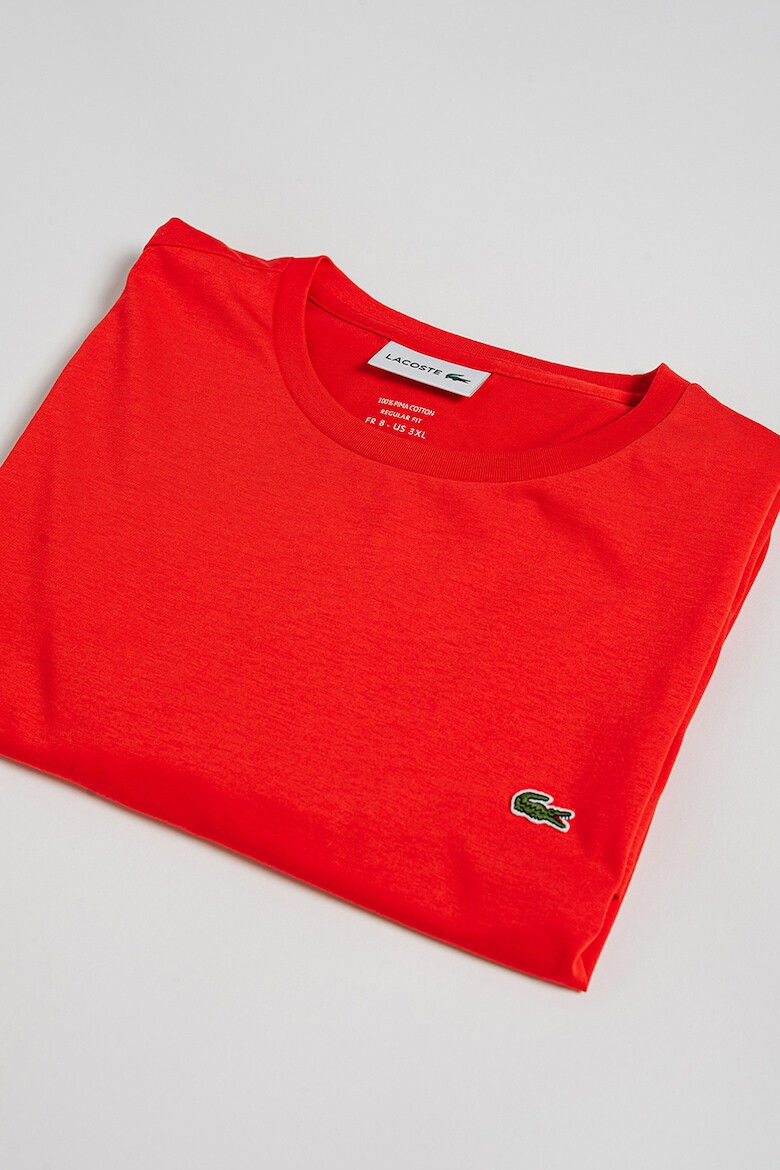 Lacoste Tricou regular fit din bumbac pima - Pled.ro