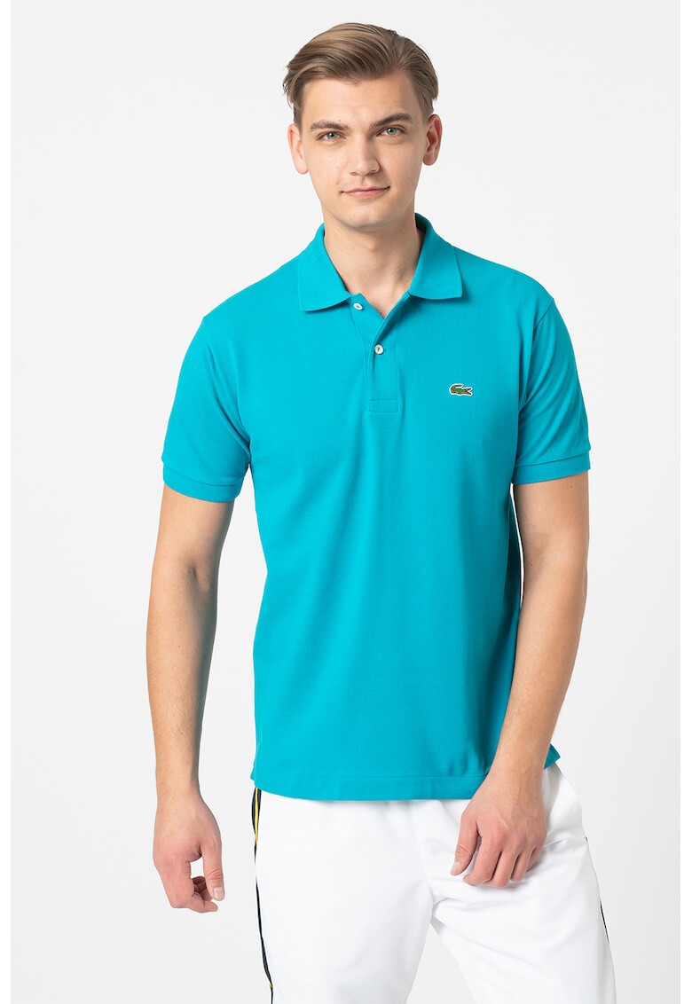 Lacoste Tricou polo regular fit din material pique - Pled.ro