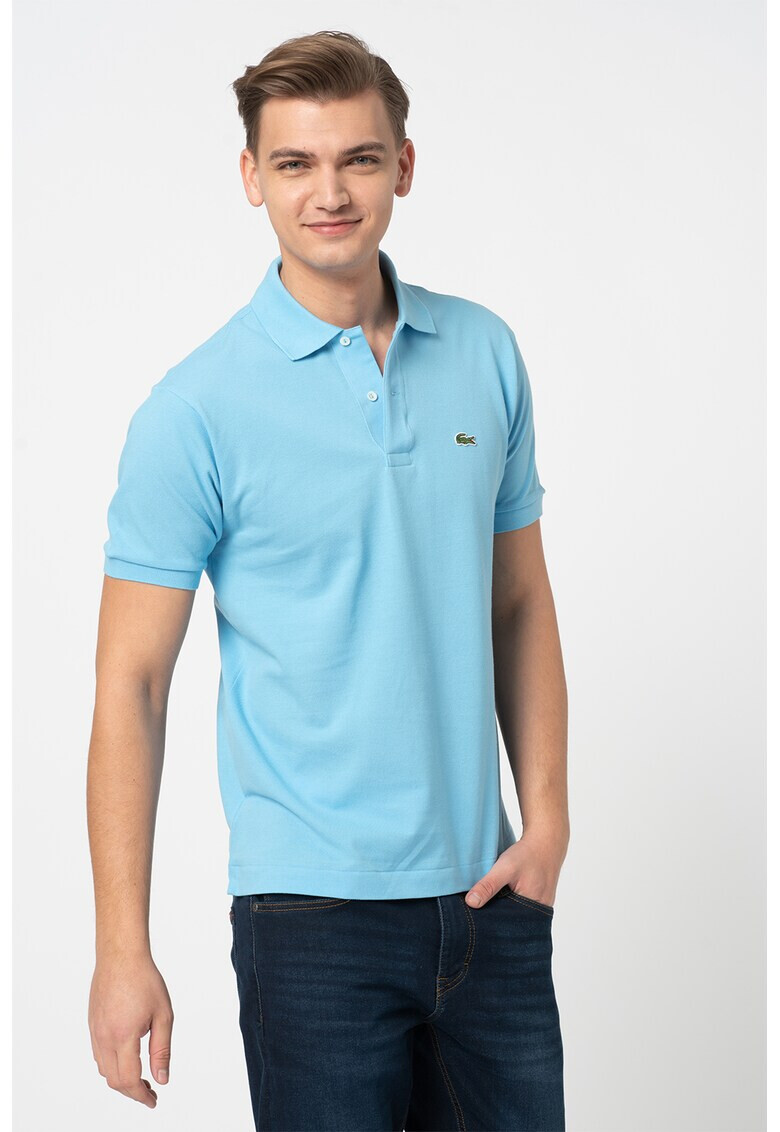 Lacoste Tricou polo regular fit din material pique - Pled.ro