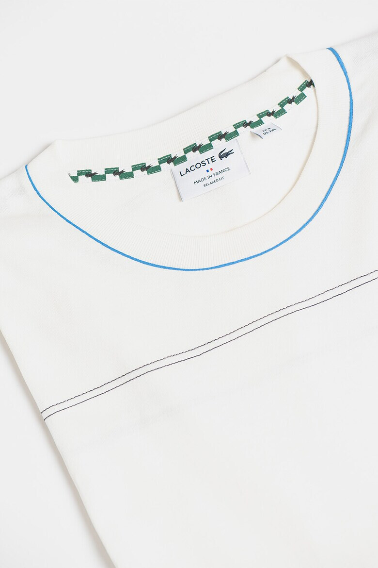 Lacoste Tricou relaxed fit de bumbac - Pled.ro