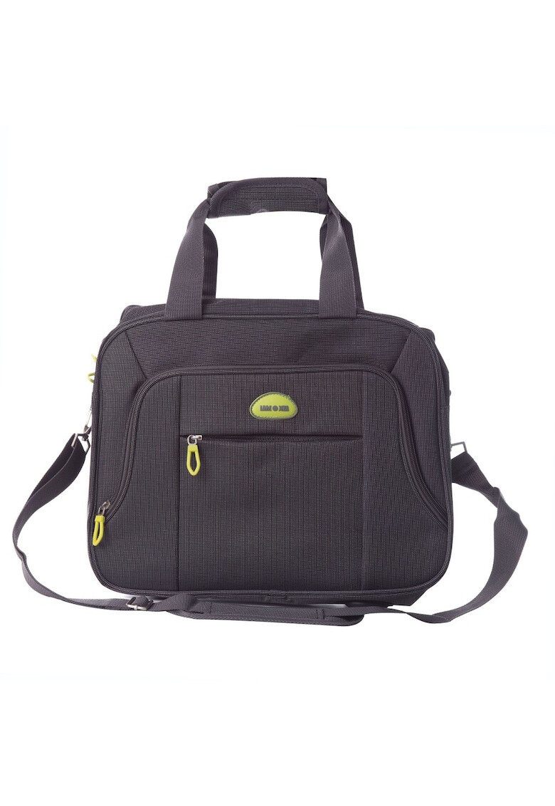 Lamonza Geanta avion Eagle 37X29X14 cm gri - Pled.ro