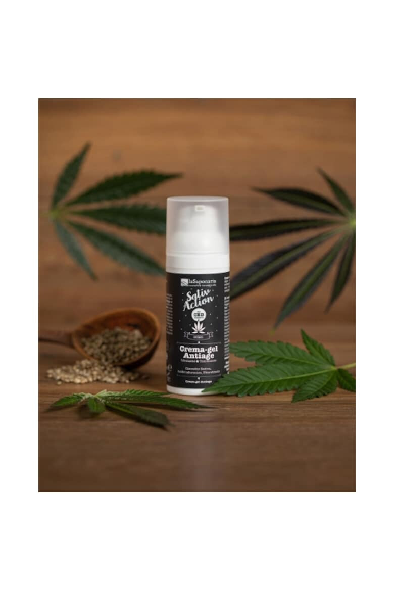 LaSaponaria Crema de fata anti-imbatranire pentru barbati cu CBD La Saponaria 50 ml - Pled.ro