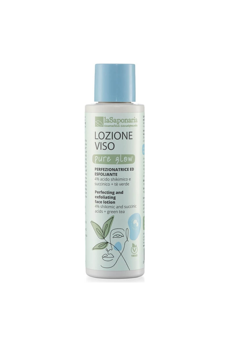 LaSaponaria Lotiune pentru fata exfolianta si iluminatoare La Saponaria 150 ml - Pled.ro