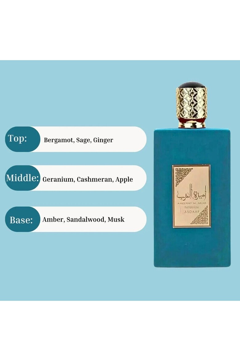 Lattafa Apa de parfum Ameer Al Arab Imperium Barbati 100ml - Pled.ro