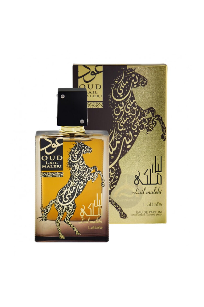 Lattafa Apa de Parfum Oud Lail Maleki Unisex 100 ml - Pled.ro