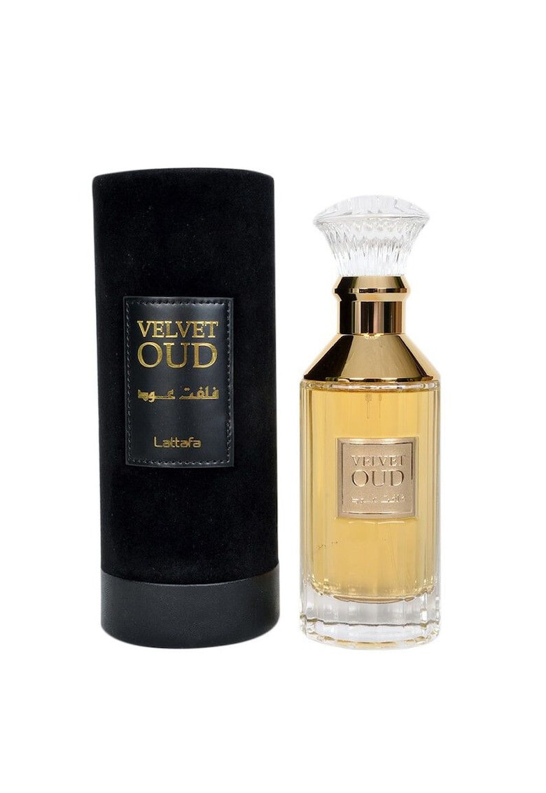 Lattafa Parfum Arabesc Unisex Apa de parfum VELVET OUD 100ml Oriental Dama Barbat Parfumuri Arabesti - Pled.ro