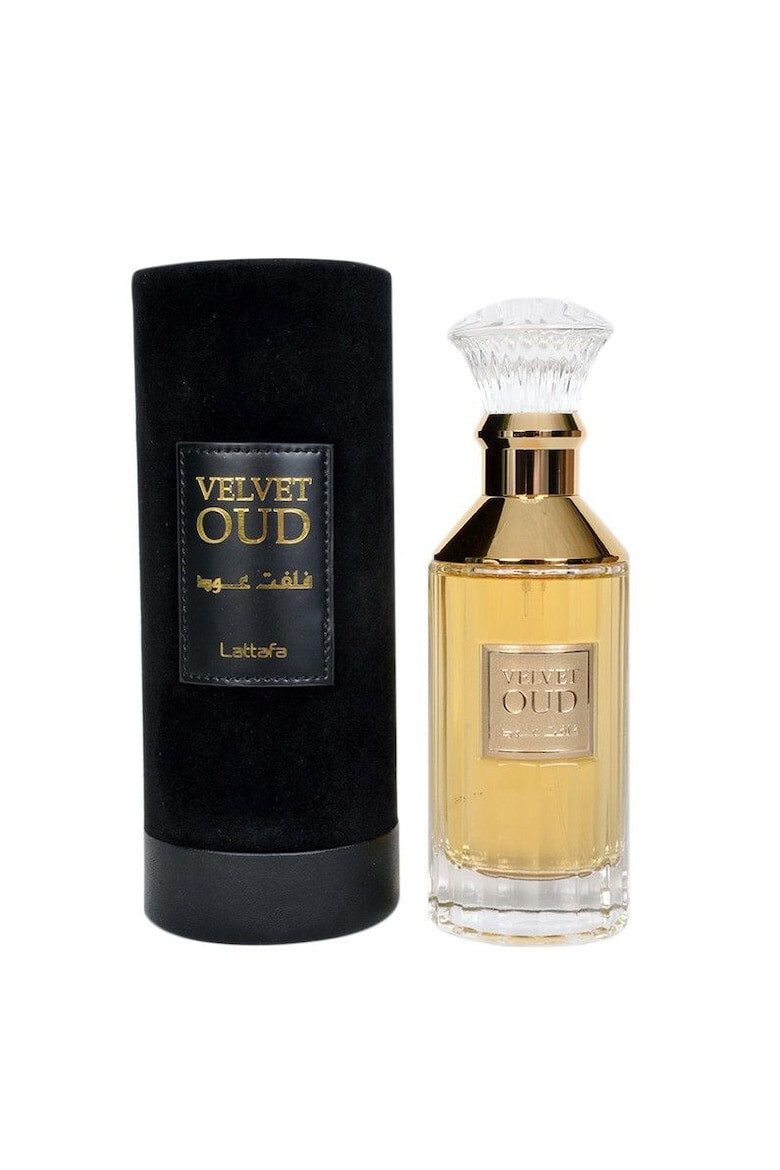 Lattafa Parfum Arabesc Unisex Apa de parfum VELVET OUD 100ml Oriental Dama Barbat Parfumuri Arabesti - Pled.ro