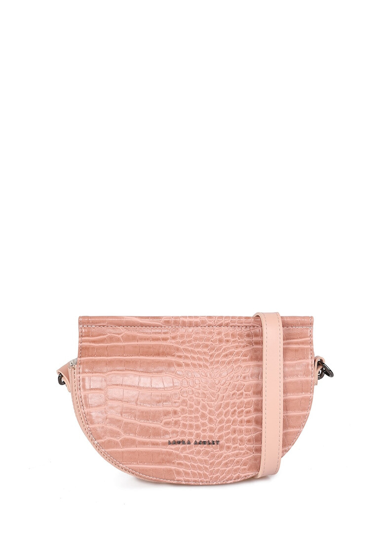 Laura Ashley Geanta crossbody cu aspect de piele de crocodil - Pled.ro