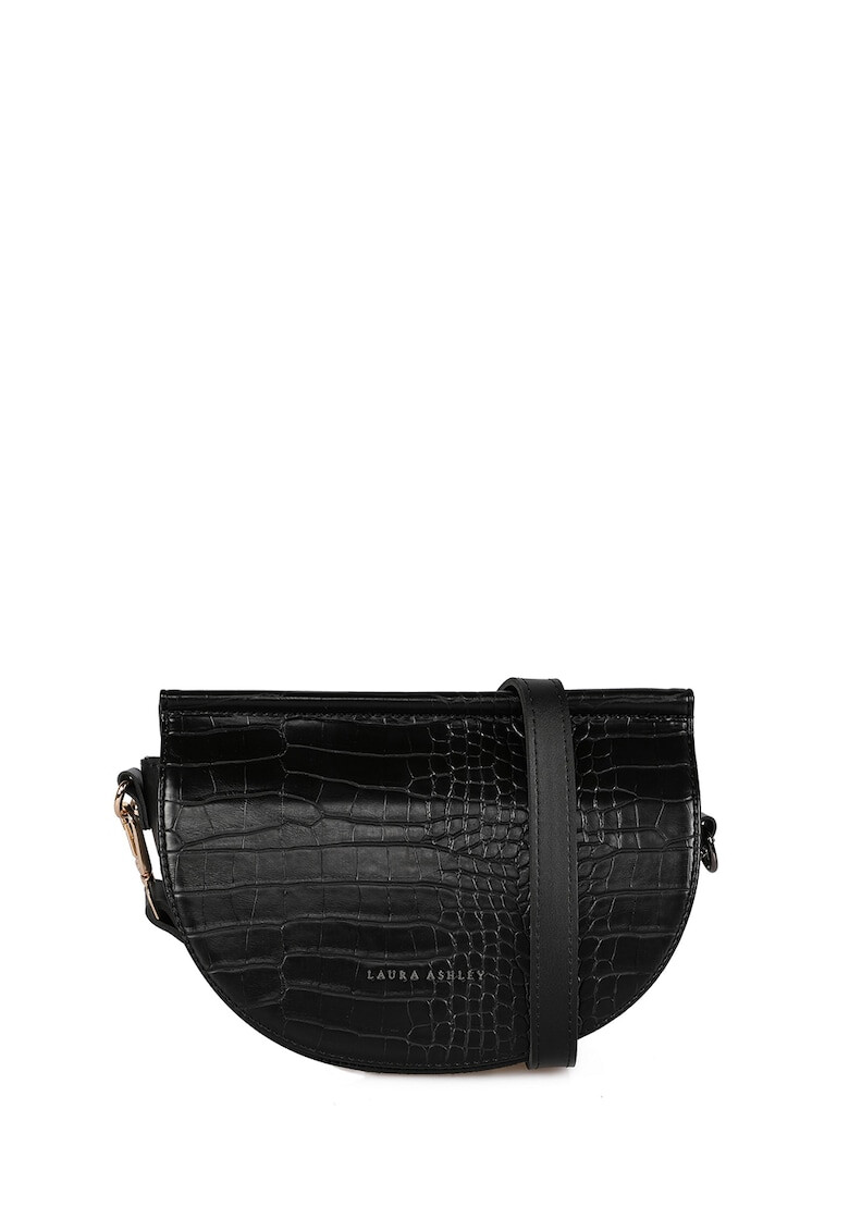 Laura Ashley Geanta crossbody cu aspect de piele de crocodil - Pled.ro